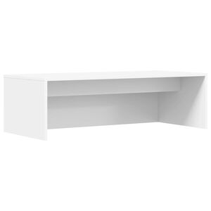 vidaXL V&auml;ggmonterat skrivbord Vit Konstruerat tr&auml; 100 x 45 x 30 cm