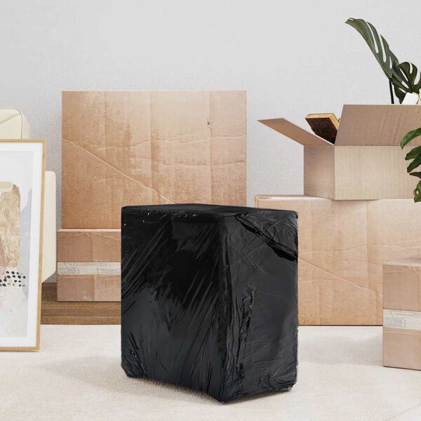 vidaXL Str&auml;ckfilm 6 st Svart 23 &mu;m 50 cm x 300 m