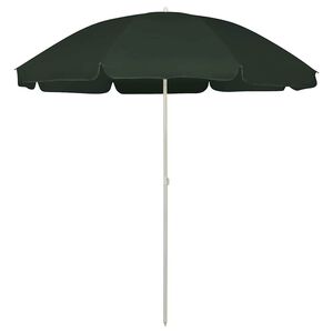 vidaXL Strandparasoll gr&ouml;n 240 cm