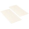 vidaXL Beddel 32 st Naturf&auml;rg 90 x 6 x 1,3 cm Massivt furu