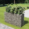 vidaXL Planteringsgabion upph&ouml;jd galvaniserat st&aring;l 180x50x100 cm