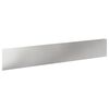 vidaXL Kant f&ouml;r gr&auml;smatta 20 pcs 100 x 18 cm St&aring;l Silver