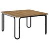 vidaXL Kaffeebord Artisan-ek 59 x 59 x 45 cm Konstruerat tr&auml;