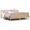 vidaXL S&auml;ngram utan madrass 180x200 cm massiv furu