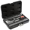 YATO Verktygsset 38 delar metall svart YT-14471