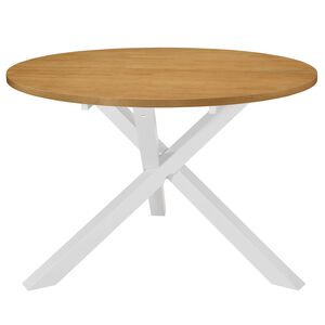 vidaXL Matbord 120x75 cm MDF vit