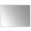 vidaXL LED Badrumsspegel med spegel Transparent 80 x 60 cm h&auml;rdat glas