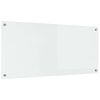 vidaXL K&ouml;ksskydd Transparent 110 x 50 cm h&auml;rdat glas