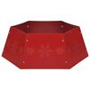 vidaXL Julgranskrage r&ouml;d &Oslash;68x25 cm