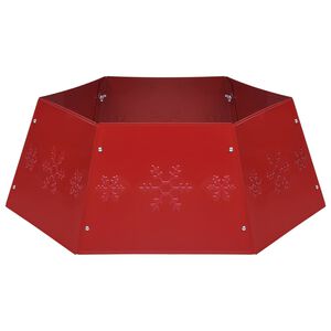 vidaXL Julgranskrage r&ouml;d &Oslash;68x25 cm