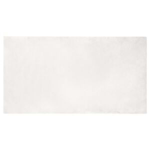 vidaXL Halkfri matta i konstgjord kaninf&auml;ll OLITE Vit 60 x 110 cm