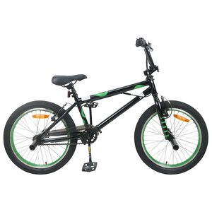 vidaXL BMX Cykel 20 Tum f&ouml;r &ouml;ver 9 &aring;r gamla Svart