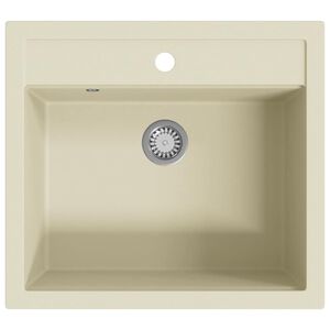 vidaXL K&ouml;kssinkar Granit Beige
