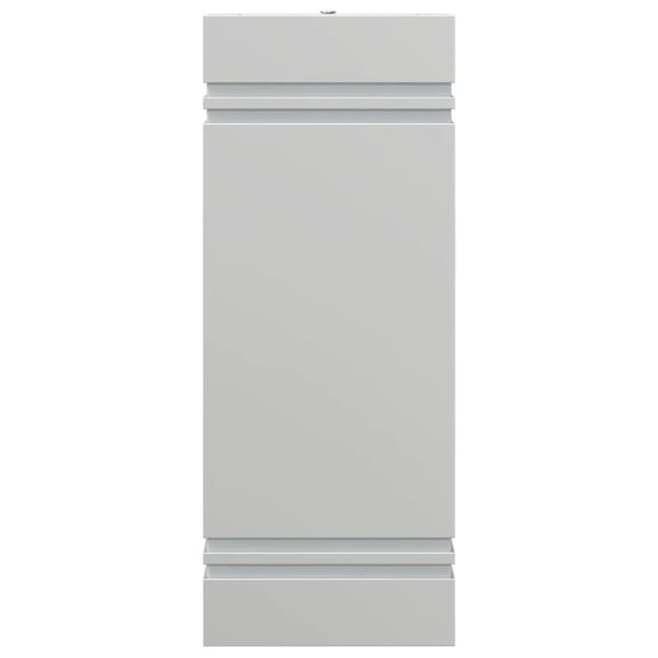 vidaXL Utomhusvägglampa 2 st silver rostfritt stål