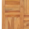 vidaXL Bordsskiva massiv teak 70x70x2,5 cm