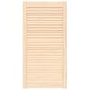 vidaXL Sk&aring;plucka lamelldesign 99,3x49,4 cm massiv furu