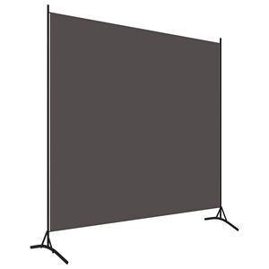 vidaXL Rumsavdelare antracit 175x180 cm tyg