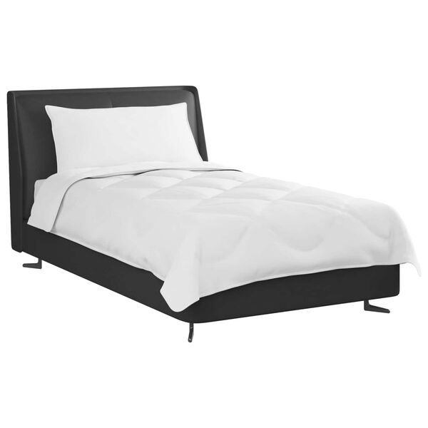 vidaXL Året runt duvet med kudde 2 pcs Vit Mikrofiber