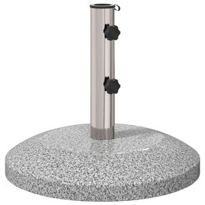 vidaXL Parasolbas f&ouml;r 40-50 mm stolpe 26.45 kg Gr&aring; for 40-50 mm Pole
