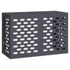 vidaXL T&auml;ckning f&ouml;r Luftkonditionering Antracit 90 x 40 x 60 cm St&aring;l