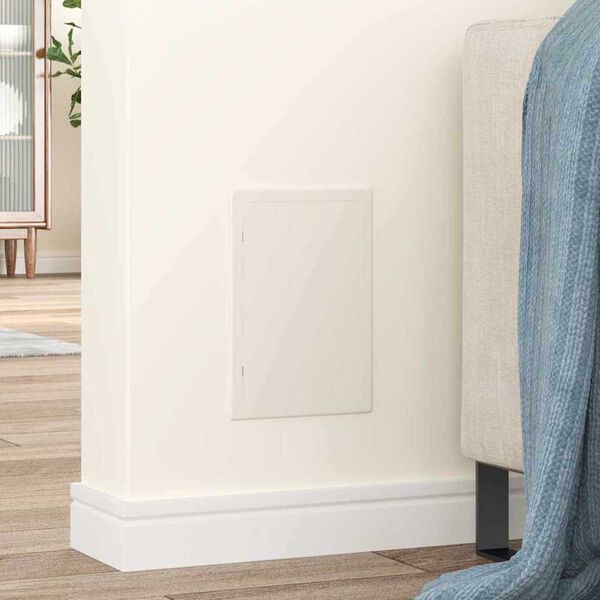 vidaXL Åtkomstpaneler 2 pcs Vit 23 x 15 x 2 cm ABS Plast