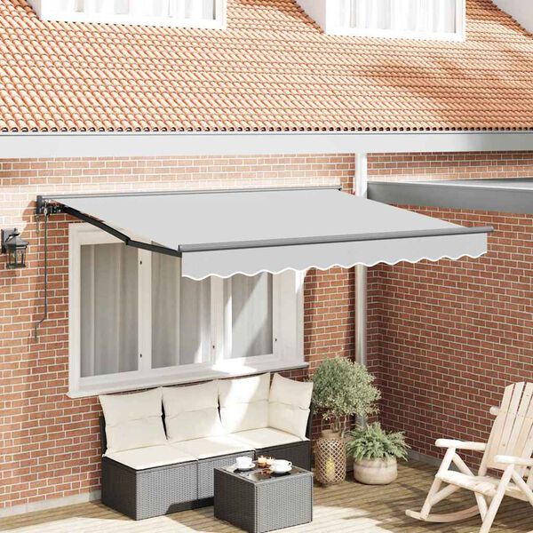 vidaXL Markisram Antracit 2.5 x 2 m Metall