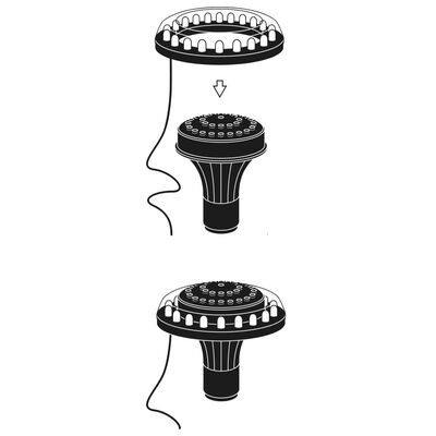 Ubbink LED-Lampa 1" för trädgårdsfontän