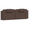 vidaXL Bed "Viana" with Mattress Brown 160x200 cm Faux Leather