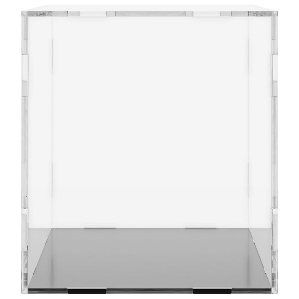 vidaXL Displaylåda transparent 31x17x19 cm akryl