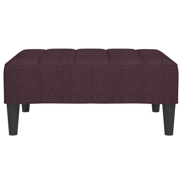 vidaXL Fotpall lila 78x56x32 cm tyg