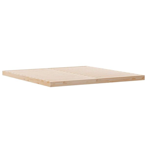 vidaXL S&auml;ngram Naturf&auml;rg 213.5 x 104 x 9 cm Massiv furu