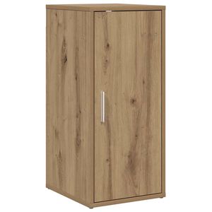 vidaXL Skosk&aring;p artisan ek 32x35x70 cm konstruerat tr&auml;