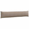vidaXL Sofakuddar 2 pcs Taupe 200 x 40 cm tyg