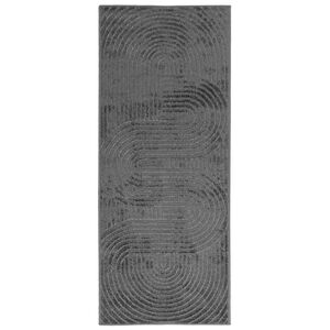 vidaXL Omr&aring;desmattor PALMERAS Antracit 200 x 80 cm Polyester