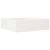 vidaXL Odlingsl&aring;da 80x80x23 cm vit massiv furu