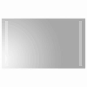 vidaXL LED Badrumsspegel med spegel Transparent 50 x 30 cm h&auml;rdat glas