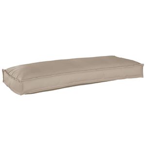 vidaXL Kudde Taupe 100 x 40 x 8 cm Oxford Tyg
