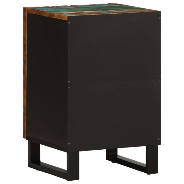 vidaXL Badrumssk&aring;p 38x34x58 cm massivt akaciatr&auml;