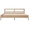 vidaXL S&auml;ngram utan madrass 180x200 cm massiv furu