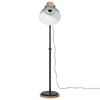 vidaXL Golvlampa 25 W n&ouml;tt bl&aring; 30x30x100-150 cm E27