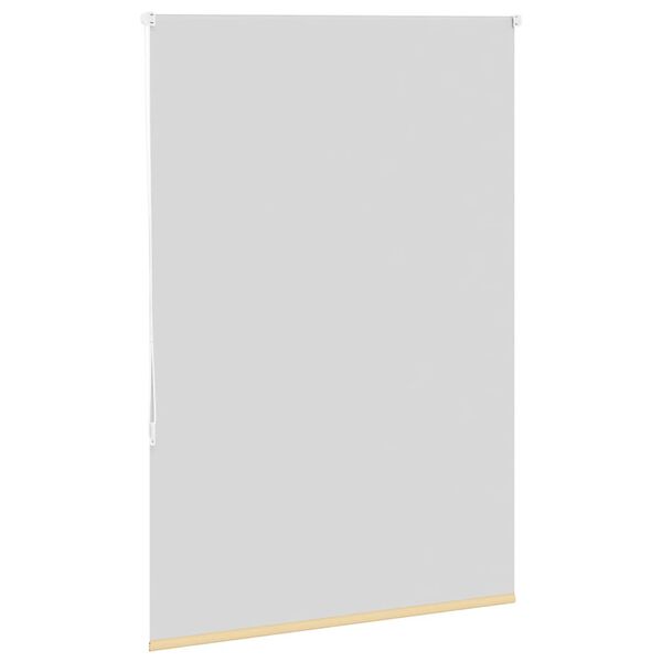 vidaXL Rullgardin m&ouml;rkl&auml;ggningsbeige 115x175 cm tyg bredd 110,7 cm