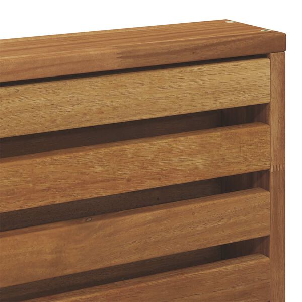 vidaXL Soffgrupper 3 pcs Naturf&auml;rg Massivt Akaciatr&auml;