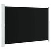 vidaXL Inf&auml;llbar sidomarkis 200x314 cm svart