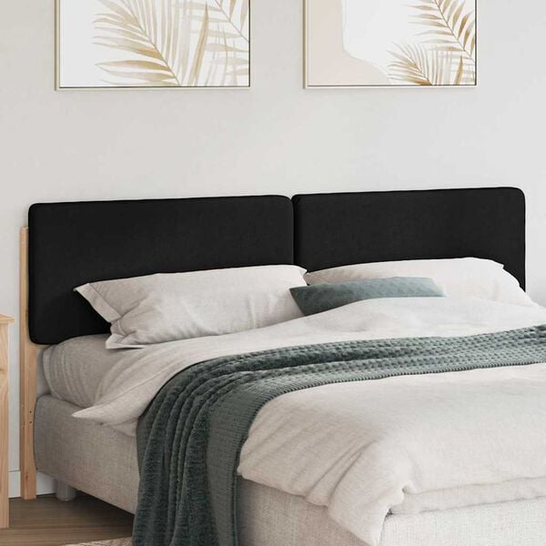 vidaXL Kl&auml;dd s&auml;nggavel Brun och svart 200 cm Massiv furu