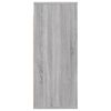 vidaXL Väggskåp grå sonoma 80x33x80 cm konstruerat trä