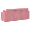 vidaXL Soffa Rosa