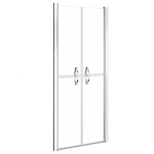 vidaXL Duschd&ouml;rr klar ESG 71x190 cm