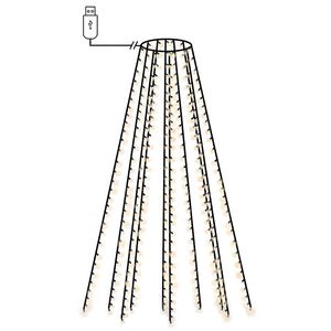 Ljusn&auml;t f&ouml;r julgran 150 LED 150 cm