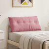 vidaXL Ryggkudde Rosa 100 x 50 cm Kordread tyg