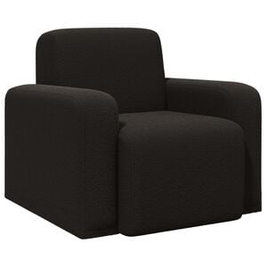 vidaXL F&aring;t&ouml;lj Svart Boucl&eacute;